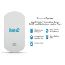 SimpleSENCE™ Water Leak and Freeze Detector - Sencentric